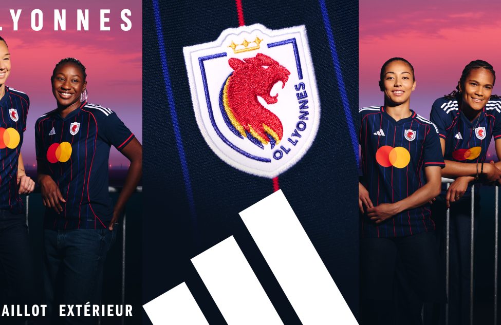adidas, l’Olympique Lyonnais et OL Lyonnes dévoilent le nouveau maillot extérieur aux couleurs historiques pour la saison 2025/26