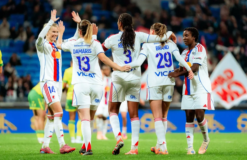 J5 : OL Lyonnes - FC Nantes (6-1)