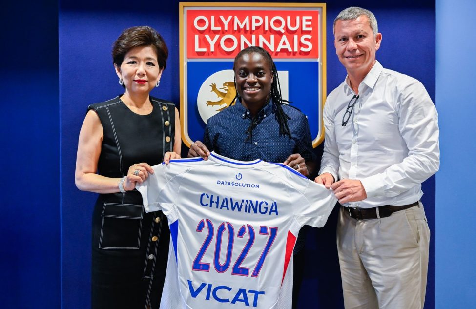 Tabitha Chawinga s’engage avec l’Olympique Lyonnais jusqu’en 2027