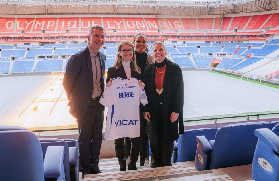 Visite d'Aurore Bergé à l'OL Féminin