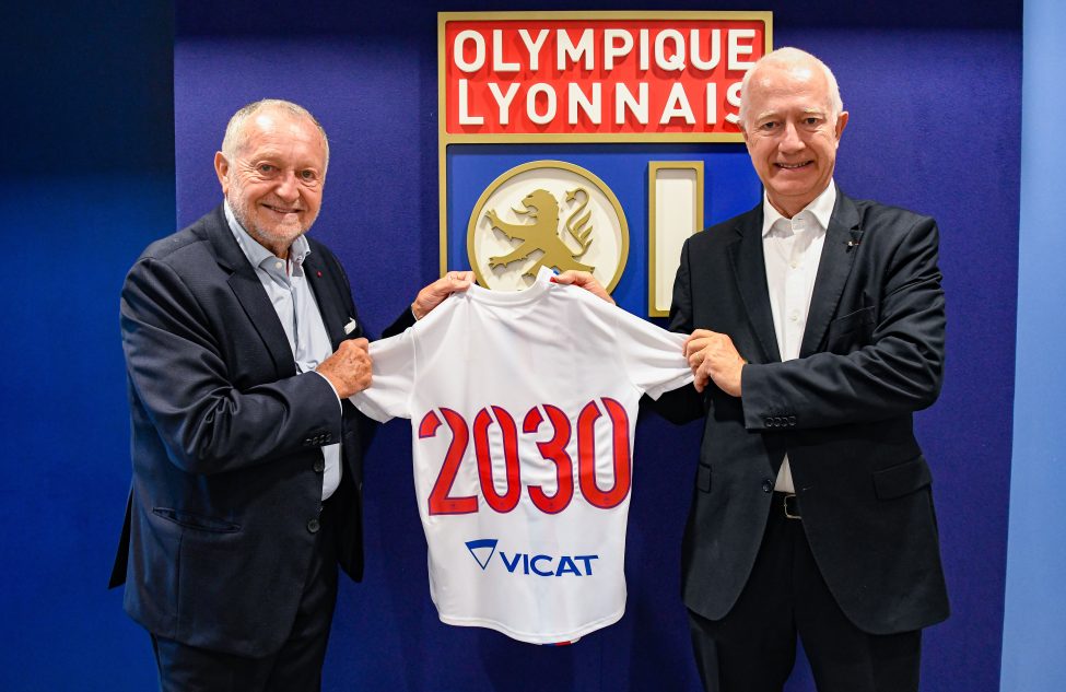 Vicat et l’équipe féminine de l’Olympique Lyonnais consolident leur collaboration jusqu’en 2030