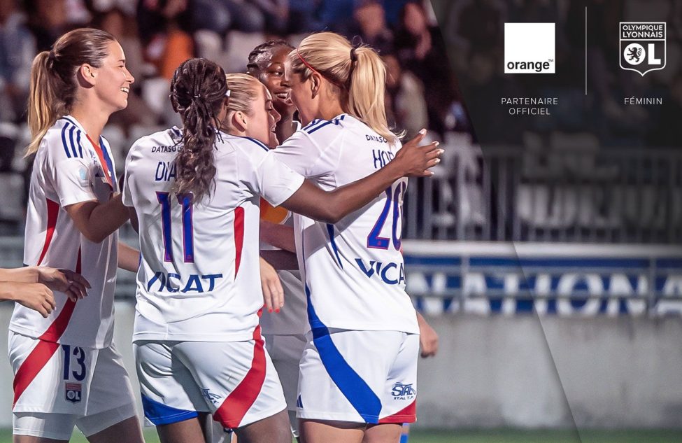 Orange devient Partenaire Officiel de l'Olympique Lyonnais Féminin