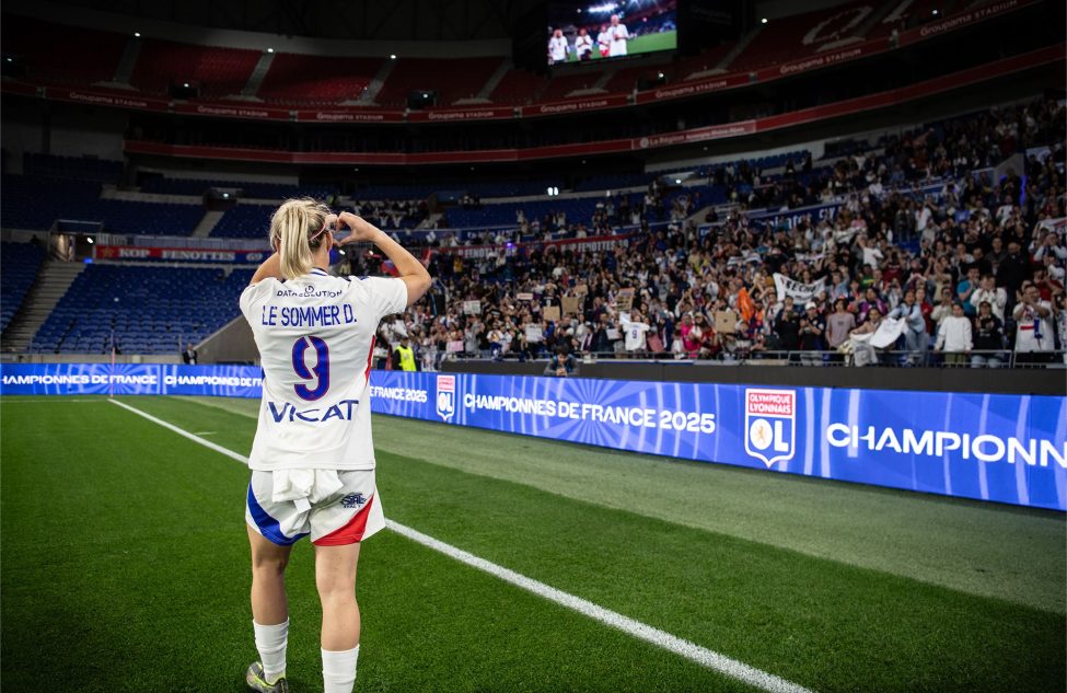 Eugénie Le Sommer D. après OL - PSG : Je ne me voyais pas finir autrement qu'avec le trophée""