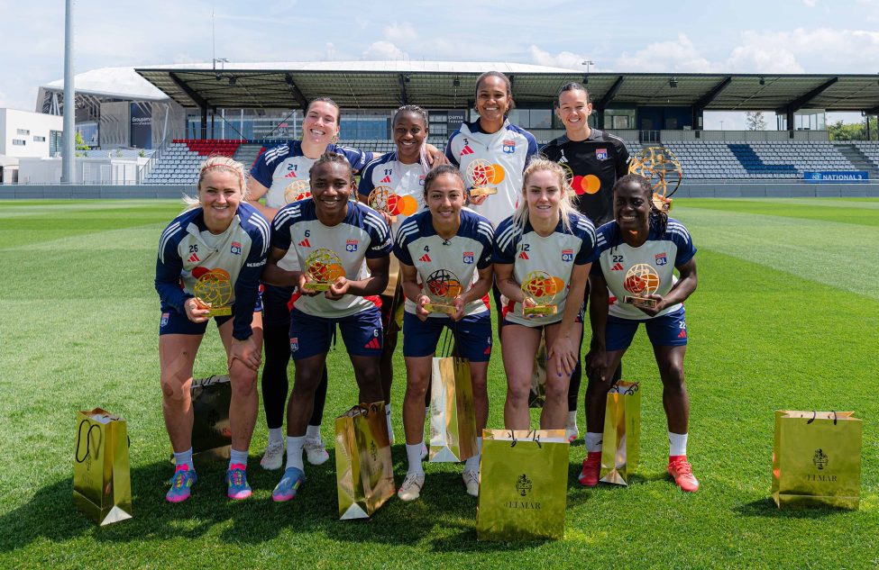 9 Lyonnaises dans l'équipe type de l'année aux Trophées UNFP