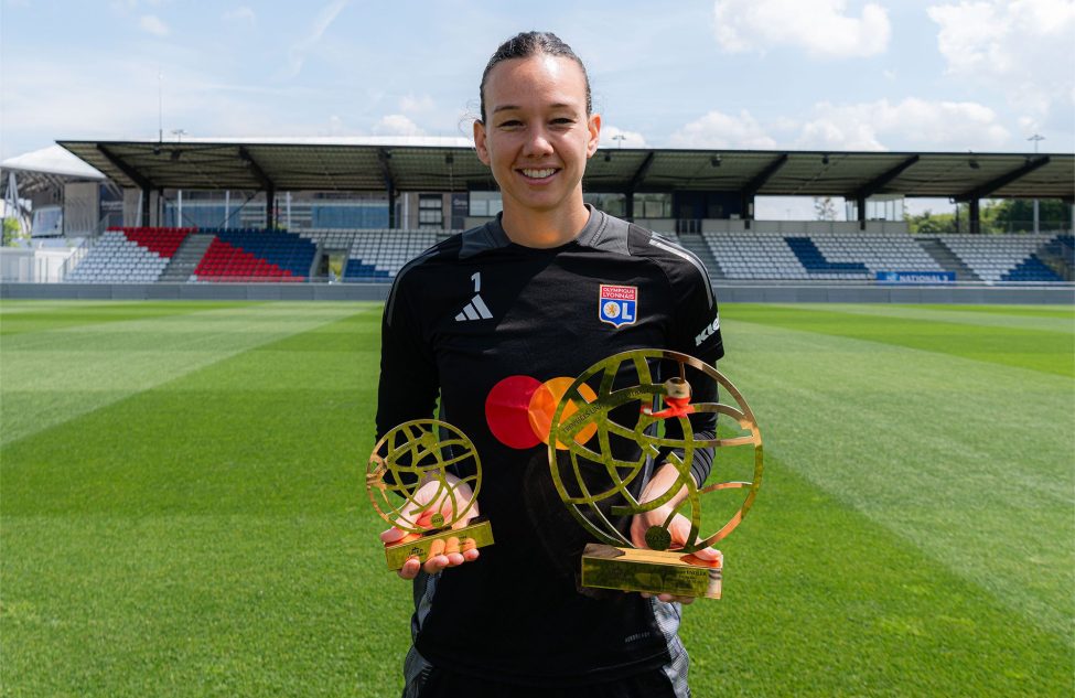 Christiane Endler élue meilleure gardienne de la saison aux Trophées UNFP