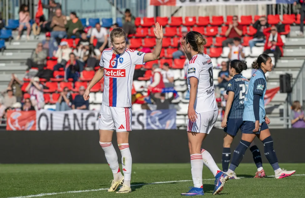 Coupe de France (1/4 de finale) : OL Lyonnes - Le Havre AC (7-0)