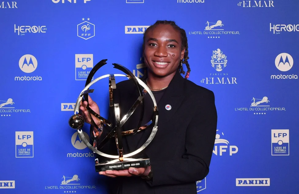 Melchie Dumornay élue Meilleure Joueuse de la saison aux Trophées UNFP !