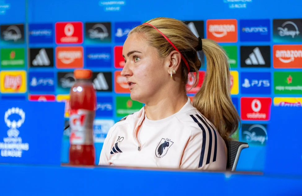 Lindsey Heaps avant OL Lyonnes - Arsenal : "Je vais tout donner et l'équipe aussi."