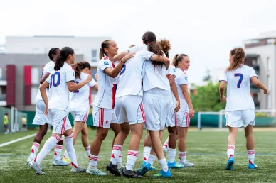 La joie des jeunes Lyonnes