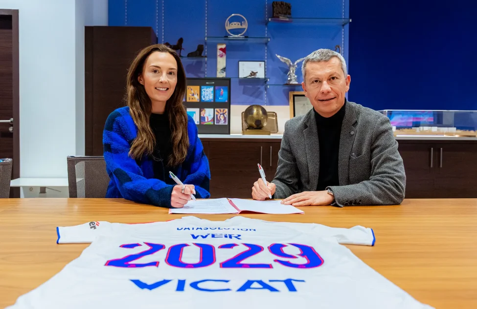 Caroline Weir s’engage avec les Lyonnes jusqu'en 2029 !