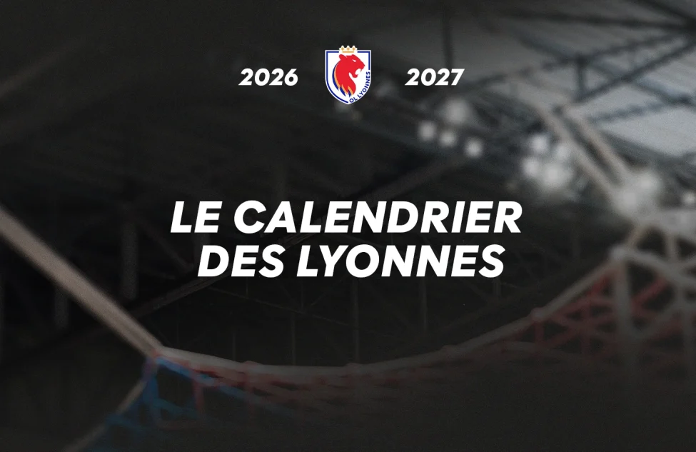 Le calendrier de la saison 2026-2027