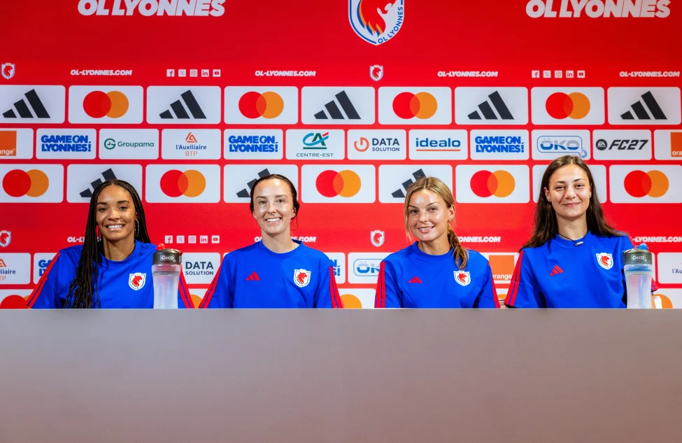 Présentation officielle pour Salma Paralluelo, Caroline Weir, Johanna Kaneryd et Mala Grohs !