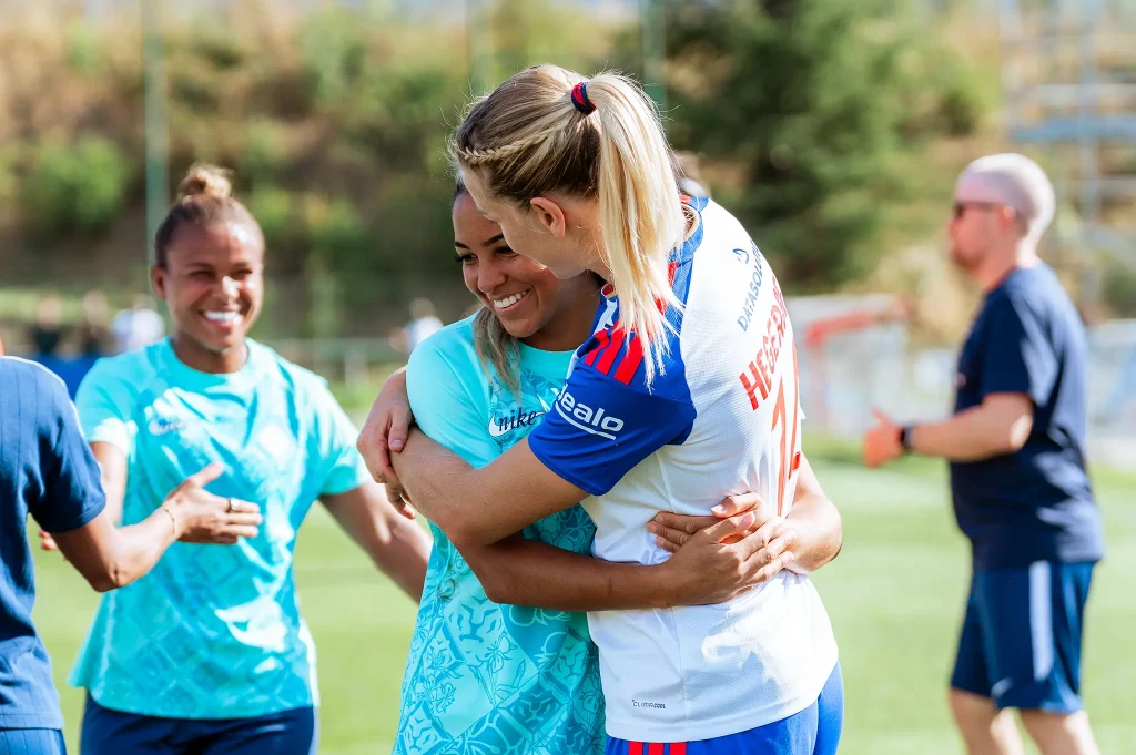 Delphine Cascarino & Ada Hegerberg