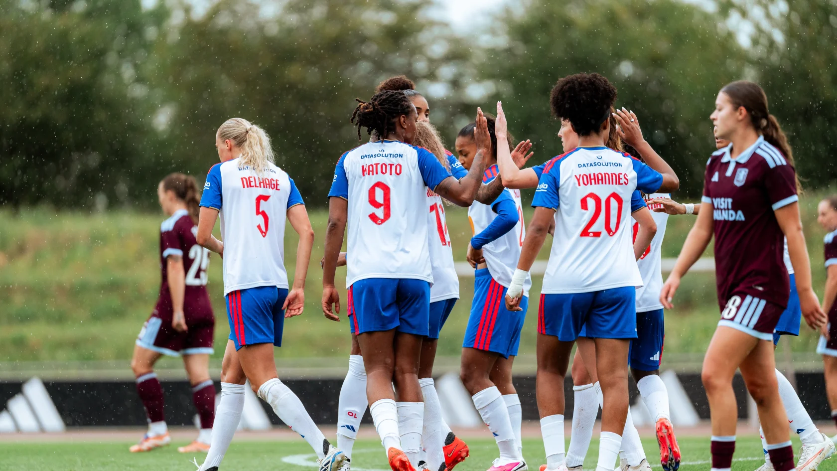 Win over Aston Villa to conclude the training camp in Herzo.