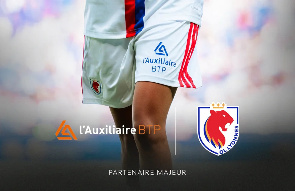L’Auxiliaire devient Partenaire Majeur de OL Lyonnes
