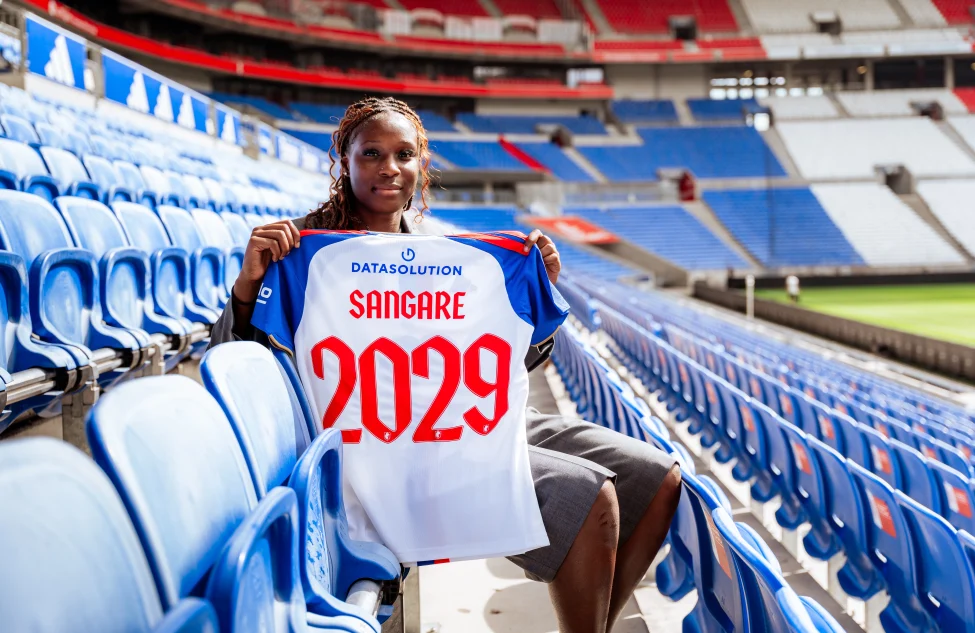 Wassa Sangare prolonge avec les Lyonnes jusqu'en 2029