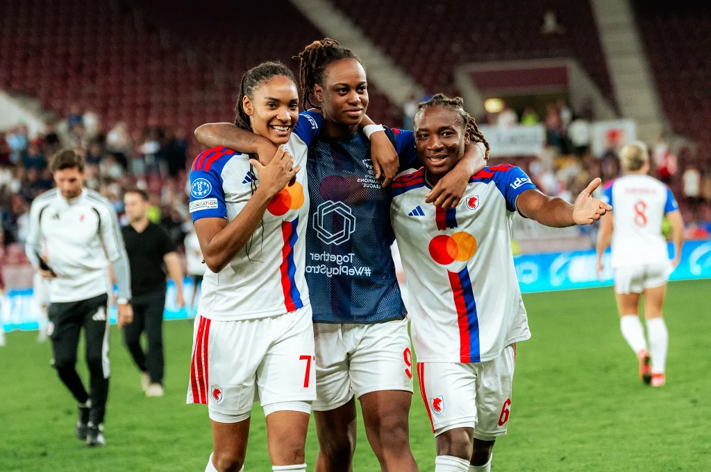 Salma Paralluelo, Marie-Antoinette Katoto & Melchie Dumornay