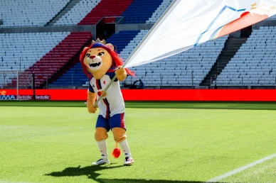 Lyonna, la mascotte des Lyonnes