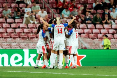 Ada Hegerberg et les Lyonnes