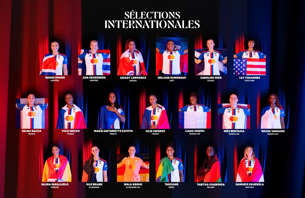 Squad selection: 19 Lyonnes called up for this international break