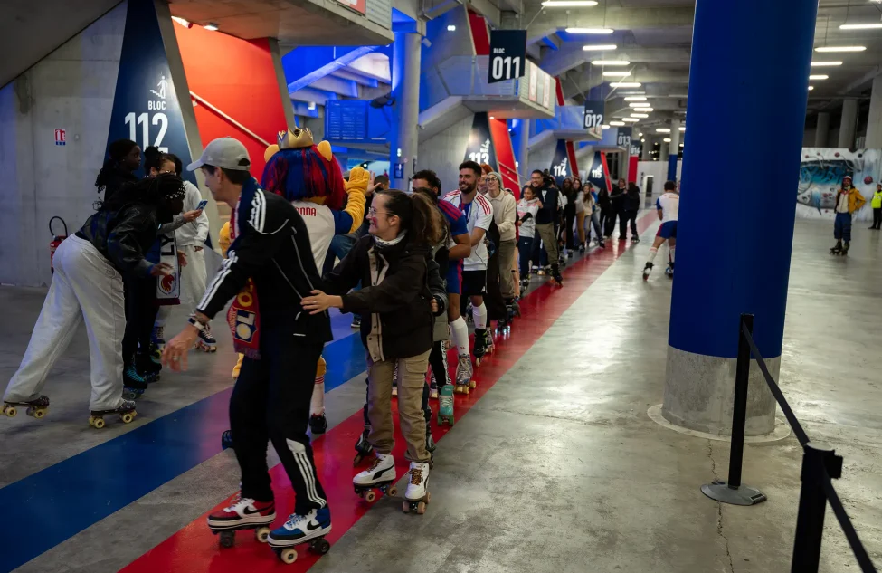 Retour sur la Roller Party en marge du match face à Marseille