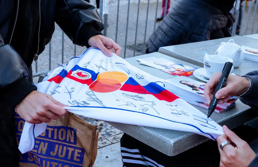 Les Lyonnes à la rencontre des supporters !