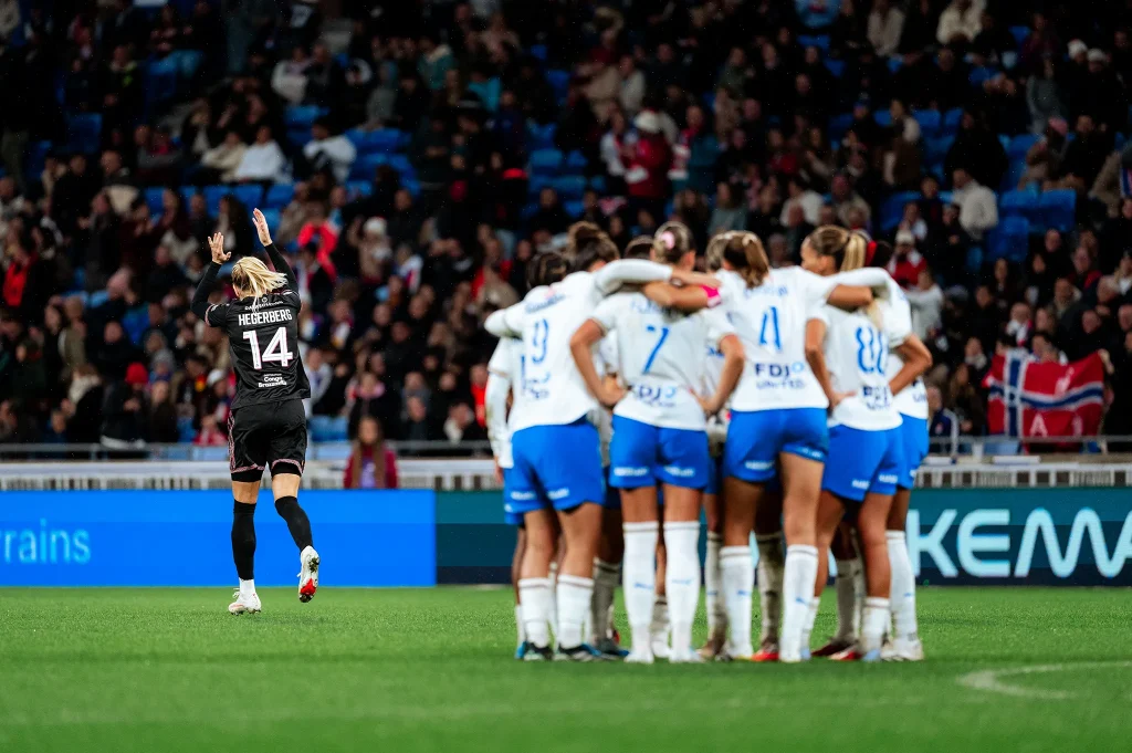 Ada Hegerberg et les Marseillaises