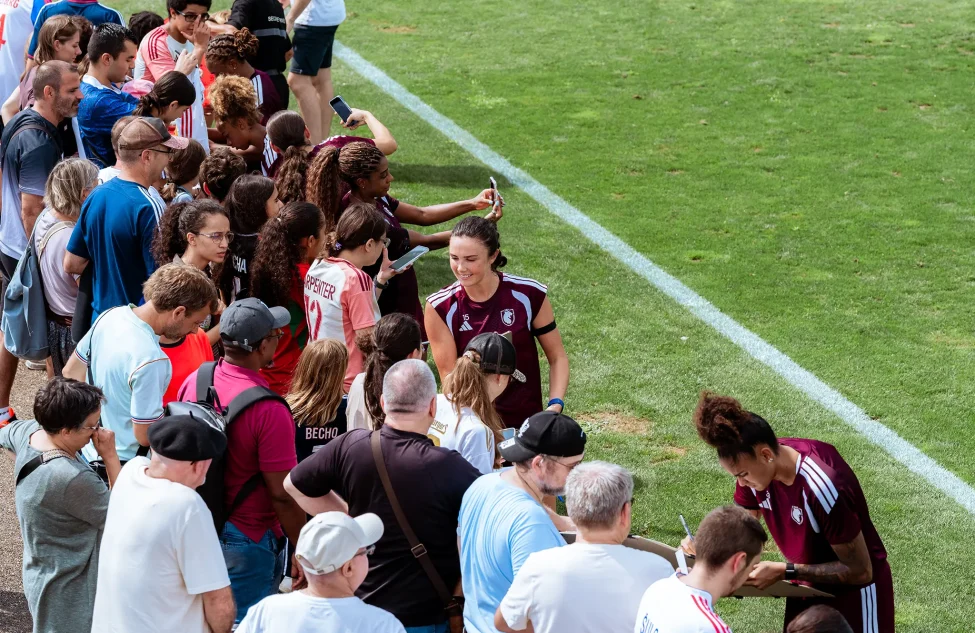 Entraînement ouvert : venez rencontrer les Lyonnes au GOLTC !