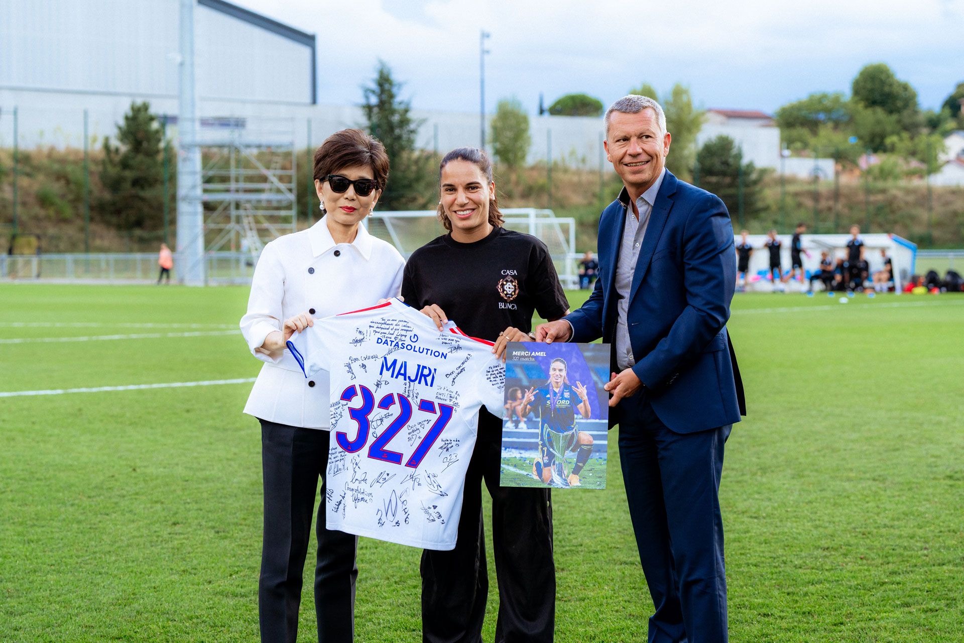 OL Lyonnes - London City Lionesses : Première réussie face aux supporters !