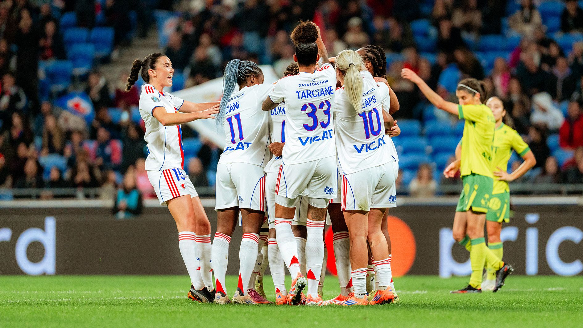 OL Lyonnes - FC Nantes : Victoire éclatante avant la trêve ( 6-1) !